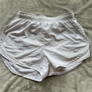 Nike Dri-FIT White Running Shorts